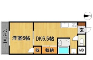 ラ バンリュ東合川の物件間取画像